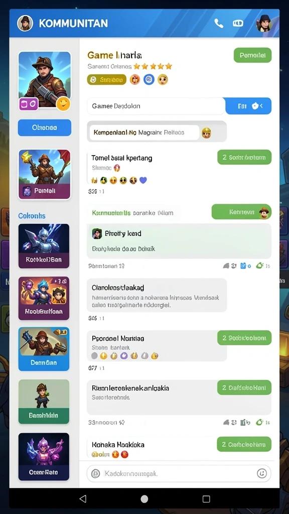 ap686 - Momen seru bermain bersama teman-teman secara multiplayer.