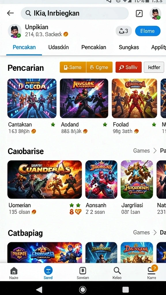 bank303 - Fitur leaderboard yang memungkinkan bersaing dengan teman.