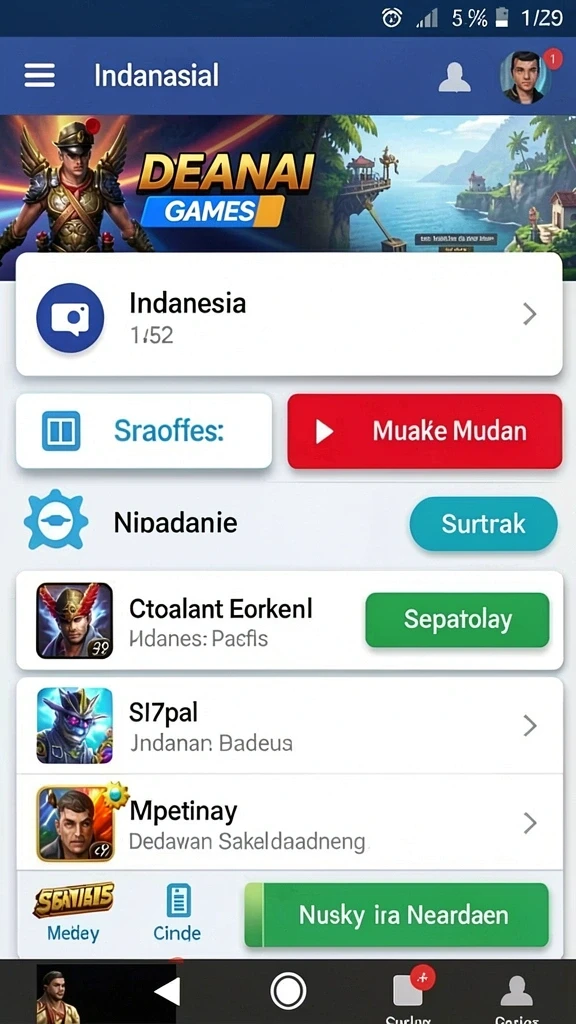 ocatoto - Tampilan antarmuka yang menarik dan mudah digunakan.