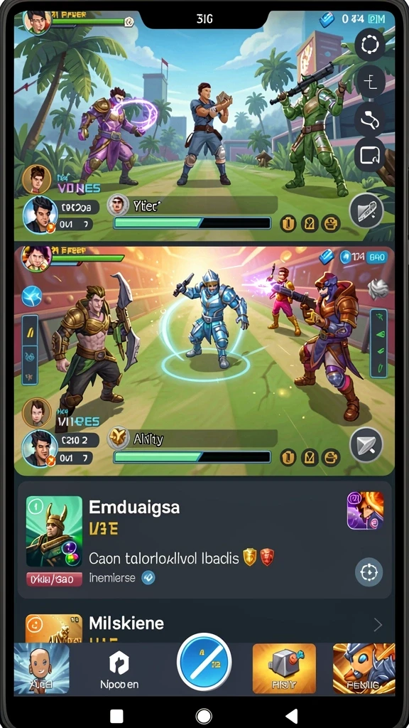 ocatoto - Bergabunglah dengan teman dalam mode multiplayer.
