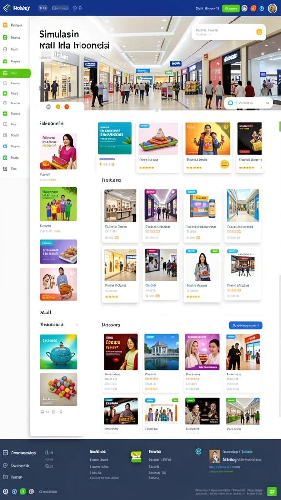 pasar123 - Screenshot aplikasi PASAR123 menunjukkan halaman utama yang menarik.