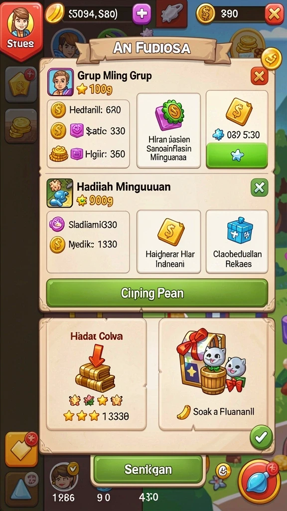 tentoto - Tangkapan layar menampilkan karakter utama dalam aksi.